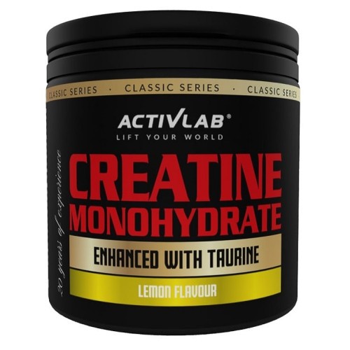 Activlab Creatine Monohydrate Enhanced with Taurine, 300 Grams