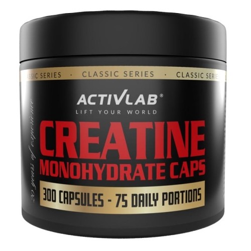 Activlab CS Creatine Monohydrate Caps, 300 Capsules