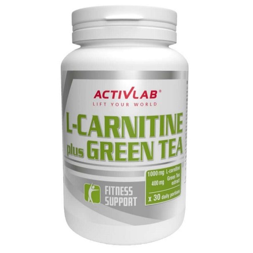 Activlab L-Carnitine + Green Tea, 60 Capsules