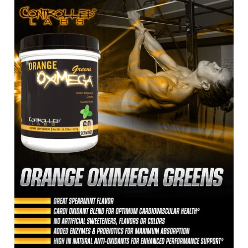 Controlled Labs Orange OxiMega Greens, 327 Grams - 1
