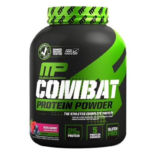 MusclePharm Combat Protein Powder, 1814 Grams - 1
