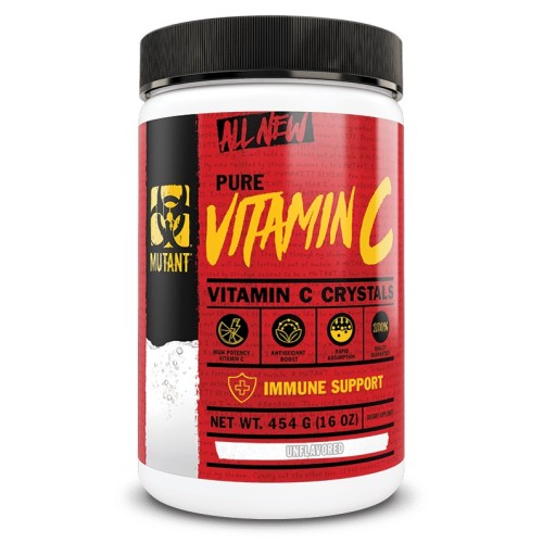 Mutant Pure Vitamin C Crystals, 454 Grams