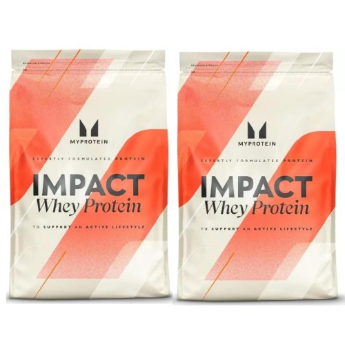 Myprotein Impact Whey Protein, 2x2500 Grams