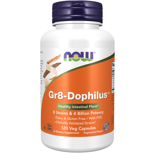 NOW Gr8-Dophilus, 120 Veg Capsules