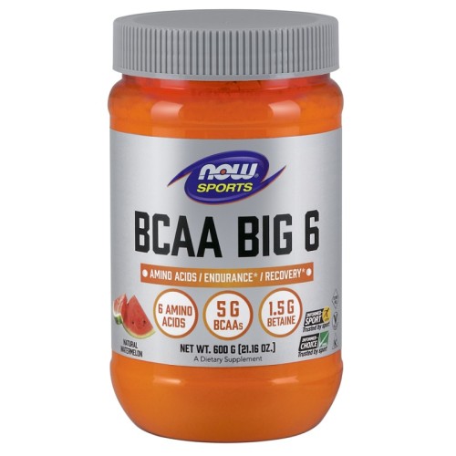 NOW BCAA Big 6, 600 Gams