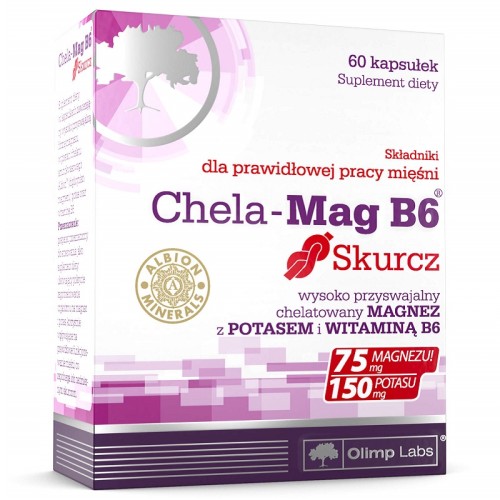 Olimp Chela Mag B6 Skurcz, 60 Capsules