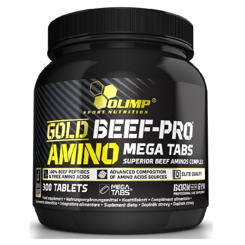 Olimp Gold Beef-Pro Amino Mega Tabs, 300 Tablets