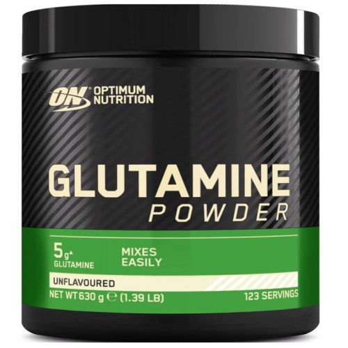 Optimum Glutamine Powder, 630 Grams