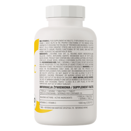 OstroVit Vitamin C 1000 mg, 30 tablets - 1