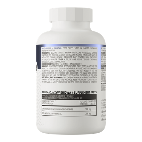 OstroVit Choline + Inositol, 90 tablets - 1