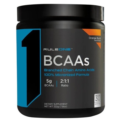Rule1 R1 BCAAs, 222 Grams