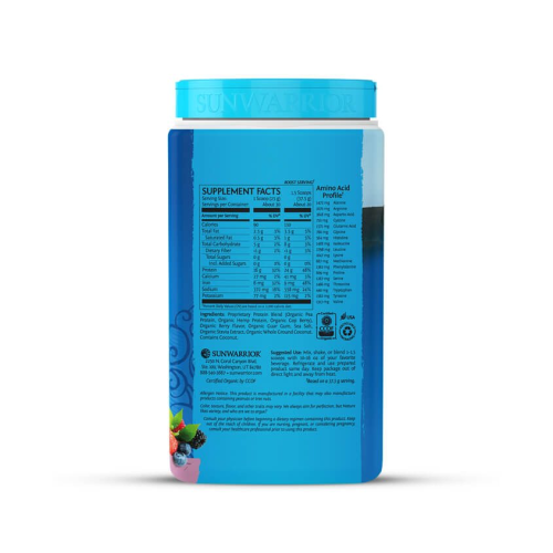 Sunwarrior Warrior Blend Organic, 750 g - 1