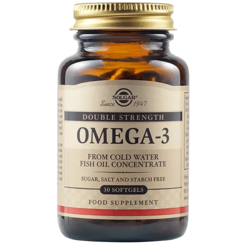 Solgar Omega-3 Double Strength, 30 softgels
