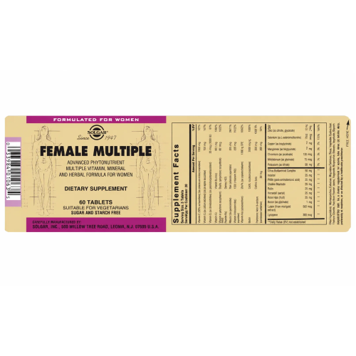 Solgar Female Multiple, 60 tablets - 1