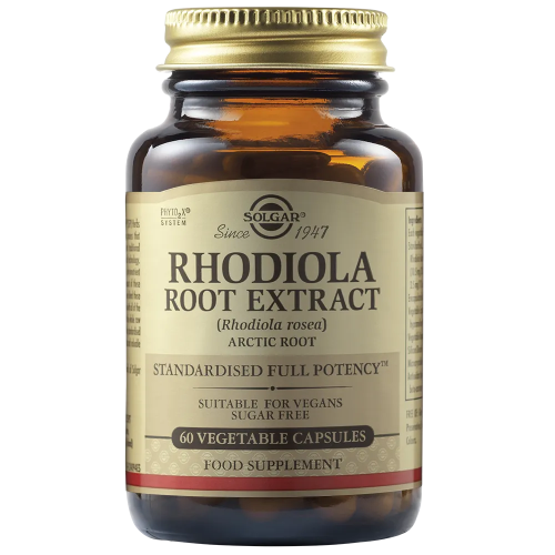 Solgar Rhodiola Root Extract, 60 vegetable capsules