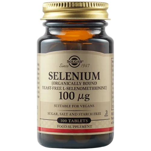 Solgar Selenium 100 mcg, 100 tablets