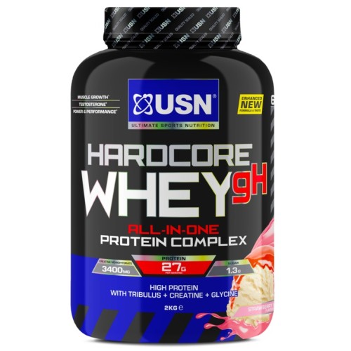 USN Hardcore Whey, 2000 Grams - 2